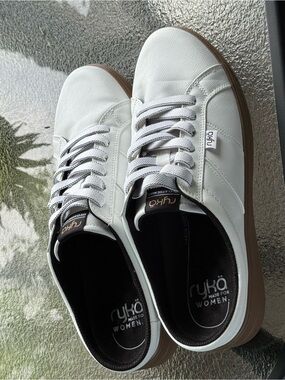 Ryka White Classic Mule